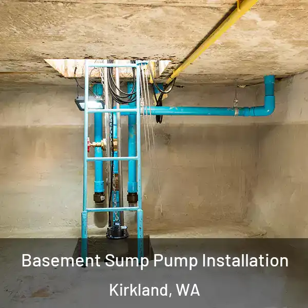  Basement Sump Pump Installation Kirkland, WA