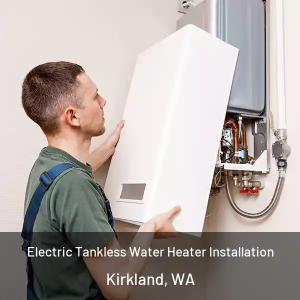  Electric Tankless Water Heater Installation Kirkland, WA