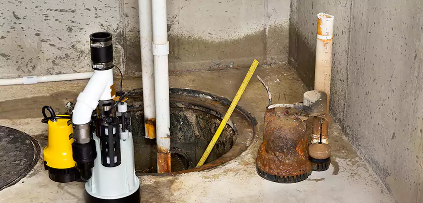 Installing Sump Pump in Finished Basement in Kirkland, WA